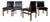 Mid-Century Solid Teak Dining Chairs by Peter Hayward for Vanson, 1960s, Set of 4 For Sale