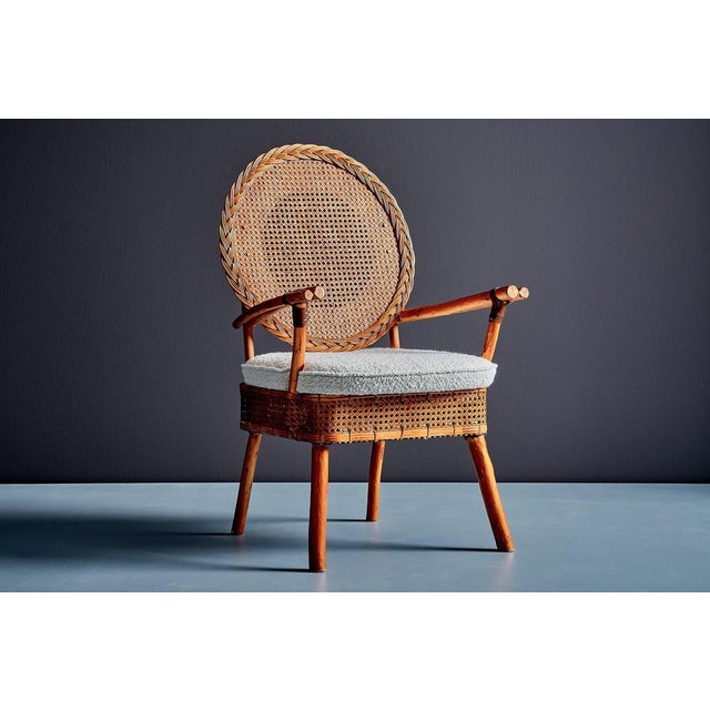 German Bouclé Armchairs, 1960s, Set of 2 For Sale - Image 4 of 16