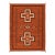 Handmade Modern Navajo Style Wool Rug - Terracotta & Earth Tones - 9x12 For Sale