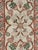 Nice early 20th century Moroccan rug with a design of the Smyrne and oushak rugs, with a white field, pink, green and...