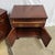 1980s Baker Furniture Chippendale Carved Mahogany Nightstands With Brass Hardware — Pair For Sale - Image 10 of 13