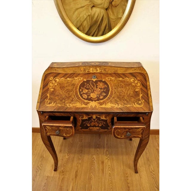 1990s Vintage Folding Desk, 1990s For Sale - Image 5 of 9