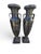 Large Greek Style Black Marble Vases, 20th Century, Set of 2 For Sale - Image 3 of 12