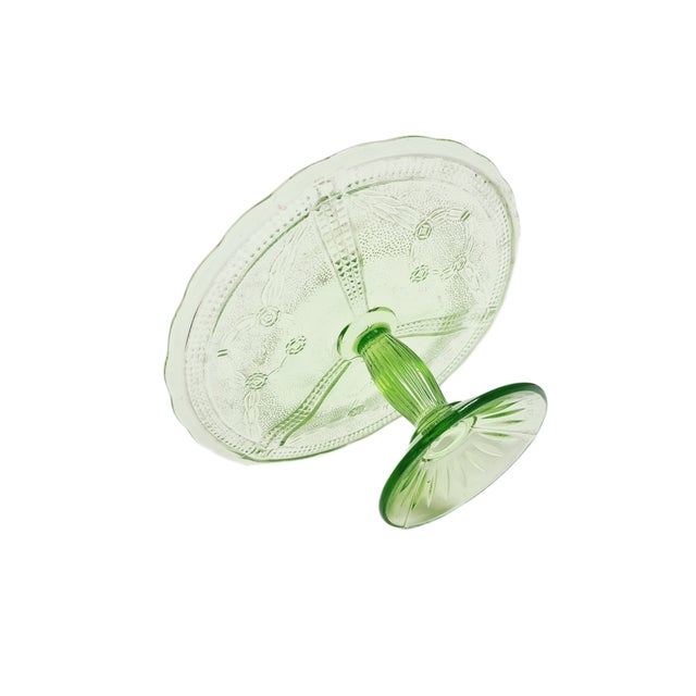 Cake Bowl on Stand from Ząbkowice Glassworks, 1970s For Sale - Image 13 of 18