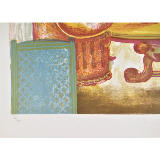 Elie (Eliahu) Abrahami, Conversation, Circa 1970 For Sale - Image 4 of 5