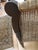 Tan Late 20th Century Wicker & Mahogany Arm Chairs, a Pair For Sale - Image 8 of 11
