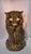 Vintage Figurative Glazed Ceramic Owl Tv Lamp Night Light For Sale - Image 6 of 9