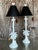 Vintage Regency Monkey Candlestick Lamps - A Pair For Sale - Image 12 of 12