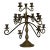 Vintage Solid Brass Candelabra For Sale