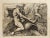 Marcantonio Bellavia, Man and Satyrs, Etching, 17th Century For Sale - Image 5 of 5