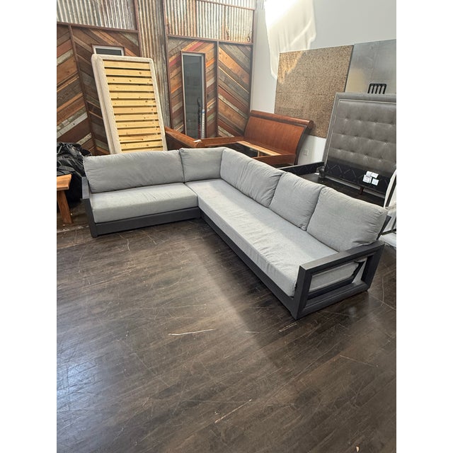 Design Plus Gallery presents a Costa Aluminum Outdoor Left-Arm L-Sectional for Restoration Hardware. Designed by John...