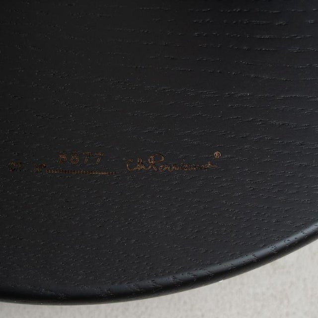 Meribel Black Stool by Charlotte Perriand for Cassina For Sale - Image 10 of 12