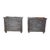 Restoration Hardware Annecy Metal-Wrapped Closed Nightstands For Sale