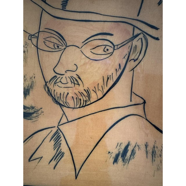 Black Large Earthenware Dish by Henri Matisse For Sale - Image 8 of 14