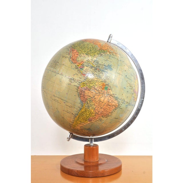 Vintage Globe from Räths, 1950s For Sale - Image 10 of 10