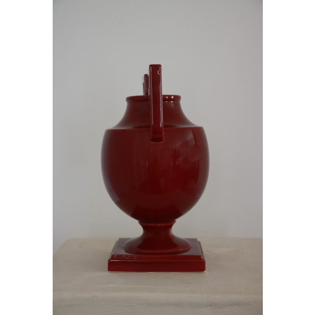 Mediterranean Vintage Fitz & Floyd Grecian Style Amphora For Sale - Image 3 of 5