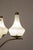 Mid-Century Modern Mid-Century Italian Six Lights Gold and Ivory Chandelier attributed to Stilnovo, 1960s For Sale - Image 3 of 17