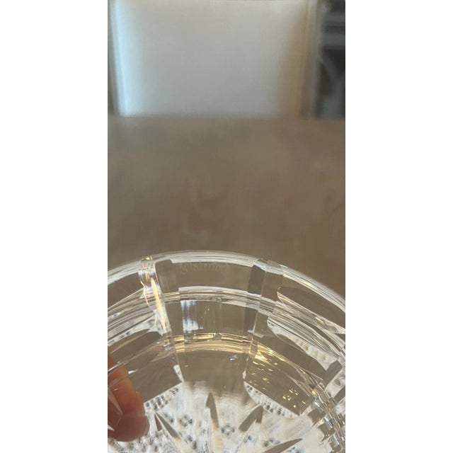 Glass Waterford Crystal Ashtray For Sale - Image 7 of 9
