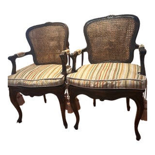 1960s Louis XV Style Chair - Set of 2 For Sale