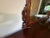 Wood Reproduction Solid Mahogany Victorian Mirrored Dining Room Sideboard For Sale - Image 7 of 7
