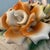 Vintage Italian Capodimonte Porcelain Swan Centerpiece With Sculpted Rose Bouquet For Sale In Raleigh - Image 6 of 12