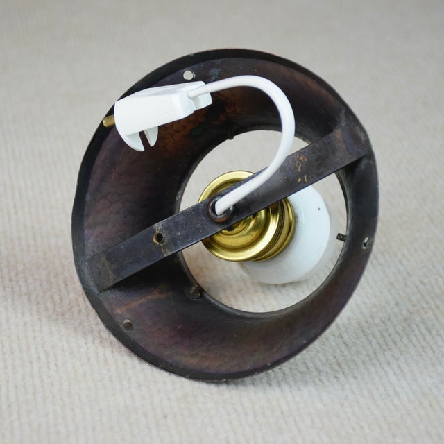 1920s Swedish Art Nouveau Ceiling Lamp, 1920s For Sale - Image 5 of 6