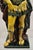 Yellow Early 20th Century Majolica Alexander the Great Greek Warrior Soldier Glazed Pottery Sculpture For Sale - Image 8 of 12