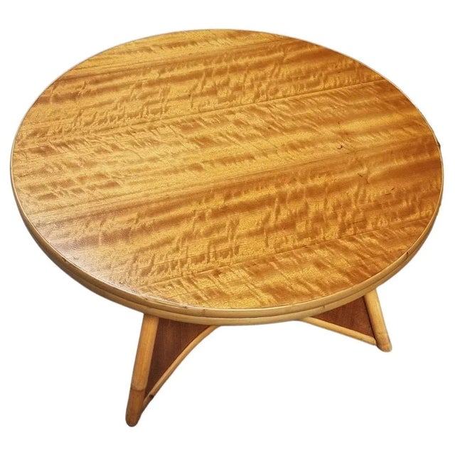 Set of three living room tables designed by Herbert and Shirley Ritts for the Rittz Furniture company. This includes a...