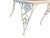 Vintage Wrought Iron Chairs Set of 4 For Sale - Image 10 of 13