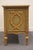 Furniture Classics Louis XVI French Provincial 48" Green and Gold Media Chest W. Gilt Ormolu Style Decoration For Sale - Image 11 of 12