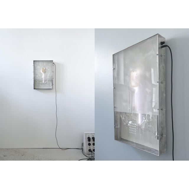 Light Sculpture Covered Development by Joachim Ramin for Early Light For Sale - Image 4 of 5