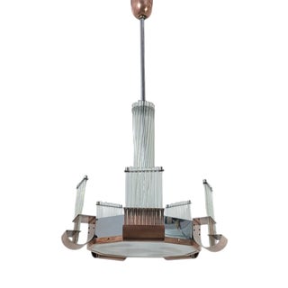 Art Deco Pendant Lamp, 1930s For Sale