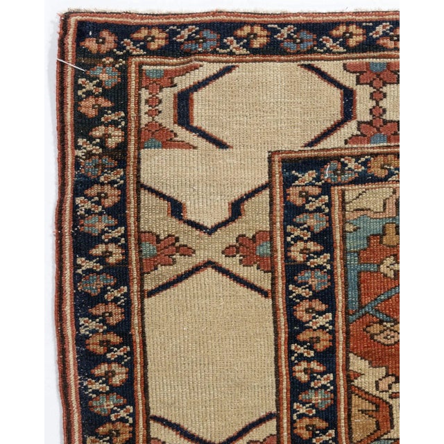 Antique Bakshaish Rug 4'8 X 7'4 For Sale - Image 4 of 17