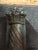 Modern 1920s Vintage Painted Carved Wall Mounted Teak Wood Columns- A Pair For Sale - Image 3 of 13