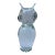 Italian Licio Zanetti Art Glass Owl Paperweight Figurine For Sale