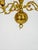 20th Century Swedish Brass Chandelier with Floral Motifs, 1920 For Sale - Image 4 of 10