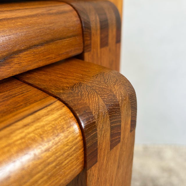 Teak Nesting Tables attributed to Salling Stolefabrik, 1960s, Set of 3 For Sale - Image 6 of 8