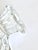 Glass Art Deco Heavy Cut Crystal Perfume Bottle For Sale - Image 7 of 8