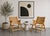 Mid-Century Modern Pair of Mid Century Modern "Rex" Folding Lounge Chairs Designed by Niko Kralj, C. 1960's For Sale - Image 3 of 13