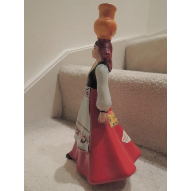 Ceramic 1960s Wine Decanter Figurine From Mission Cellars California - Sealed For Sale - Image 7 of 13