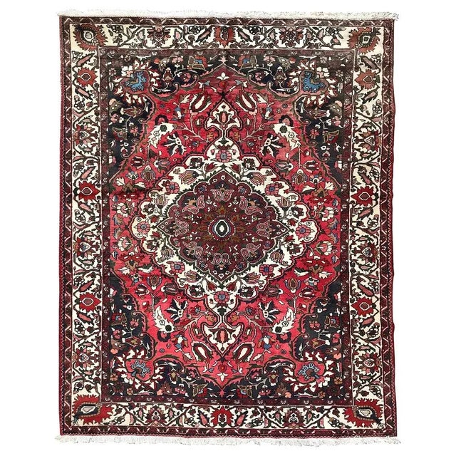 Hand Knotted Bakhtiar Rug For Sale - Image 15 of 15