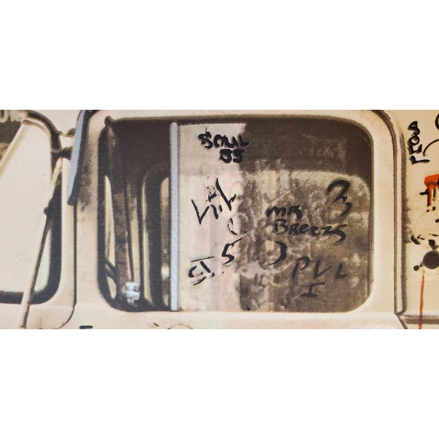 Knoll Photographer Jon Naar Signed Artist Proof Silkscreen the Faith of Graffiti, Truck Nyc 1974 For Sale In Nashville - Image 6 of 13