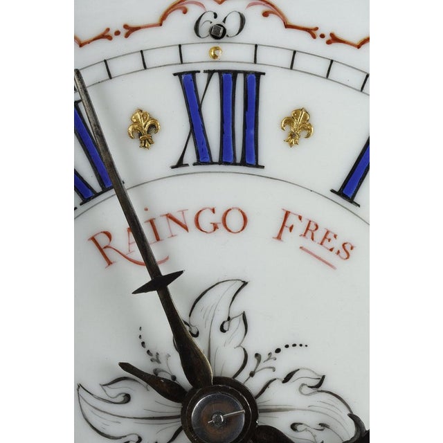 Ormulu and Chased Bronze Rock Clock from Raingo et Freres For Sale - Image 10 of 18