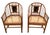 Brown Brighton Pavilion Faux Bamboo Chairs, Set of 2 For Sale - Image 8 of 14
