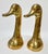 Pair of Large Mid-Century Brass Duck Head Bookends, Sarried Style, Circa 1950 For Sale - Image 17 of 17