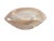 Artistic Accents Iridescent White Swirl Art Glass Oval Bowl For Sale - Image 10 of 17