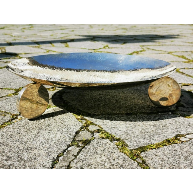 Art Deco Style Silver Centerpiece from Manuel Dias, 1990s For Sale - Image 6 of 18