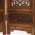 Wood Chinese Screen with Carved Figures For Sale - Image 7 of 12