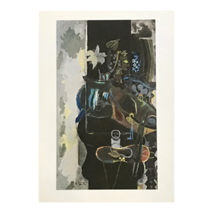 Georges Braque La Chaudron Dm4155 Derriere Le Miroir 1965