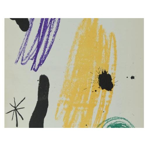 Joan Miro, Obra Inedita Recent III, Original Lithograph For Sale - Image 4 of 6